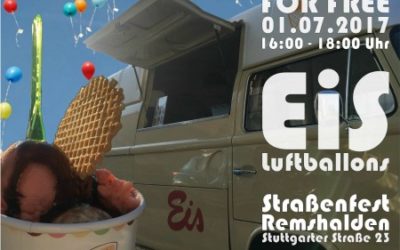 For free –  Eis und Luftballons